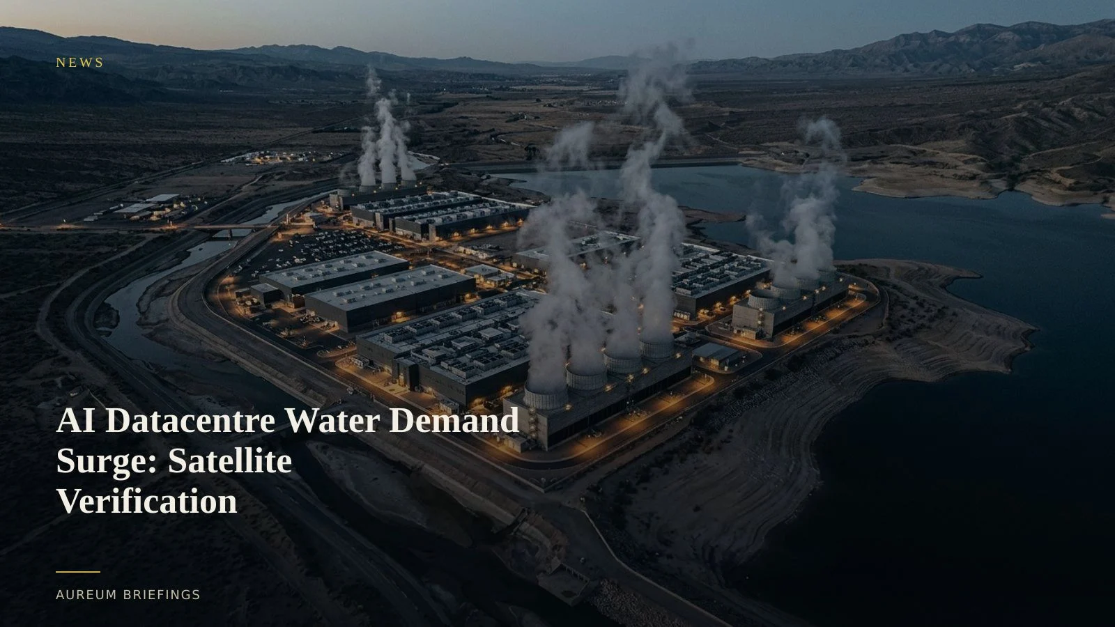 AI Datacentre Water Demand Surge: Satellite Verification