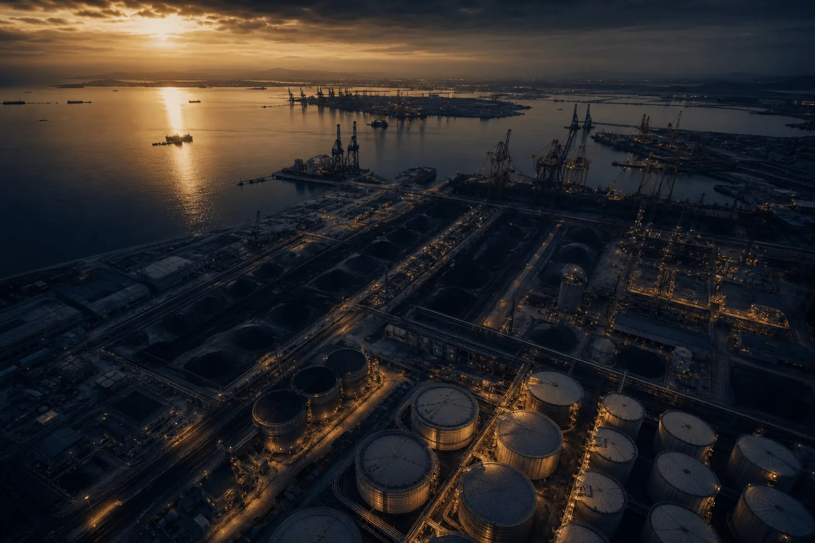 Commodity Trading From Space