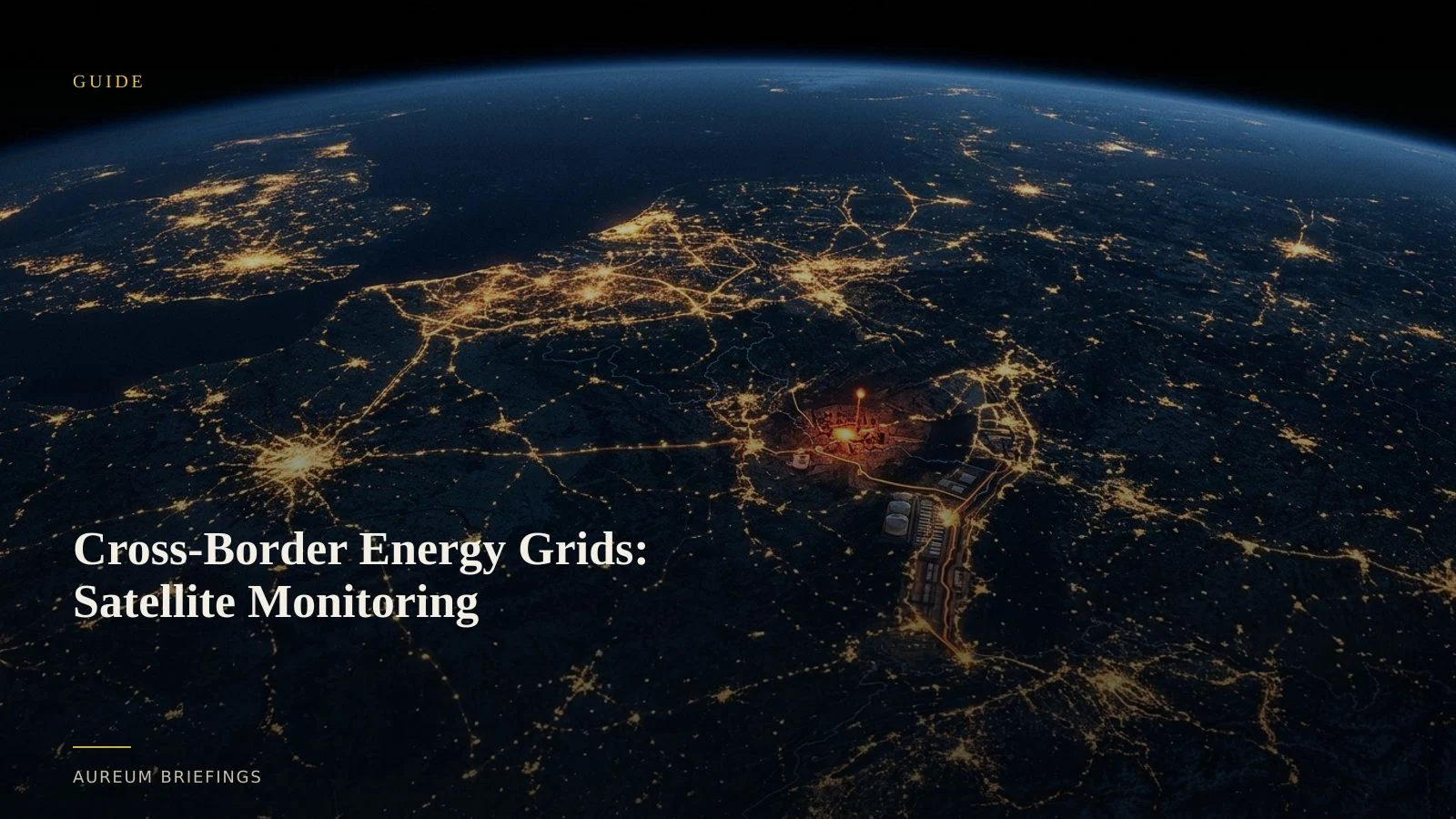 Cross-Border Energy Grids: Satellite Monitoring